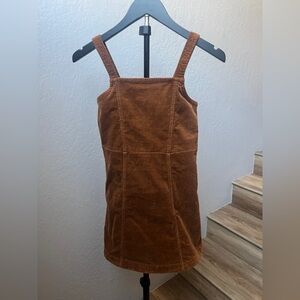 NWT Crewcuts Brown Corduroy Dress